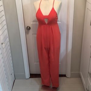 Orange jumpsuit. Pantsuit. Lulus. Size small